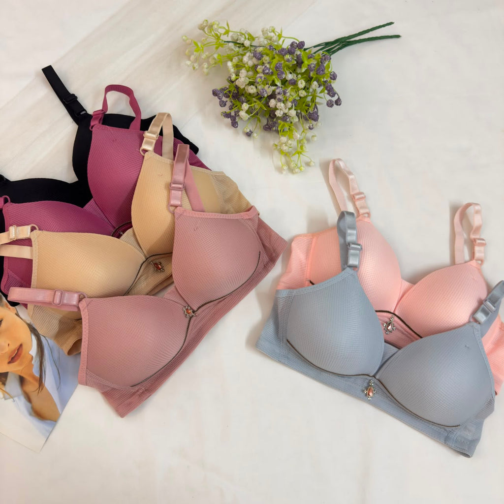 Seamless Daily Wear Single Pad Bra(Wireless)