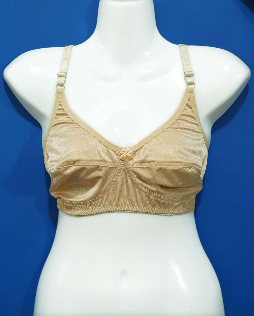 Silk Floral Non Padded Bra