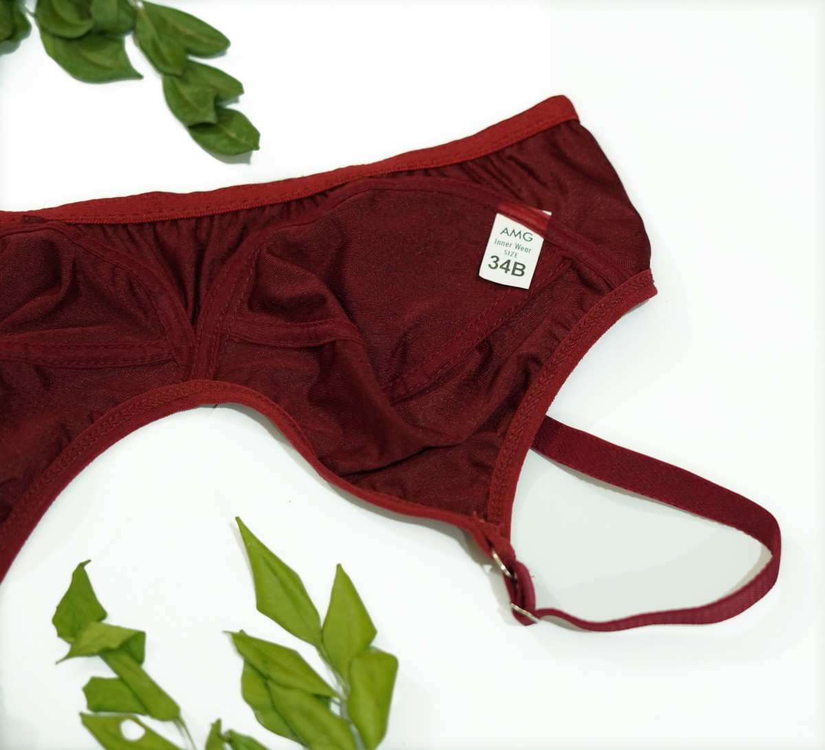 Silk Floral Non Padded Bra