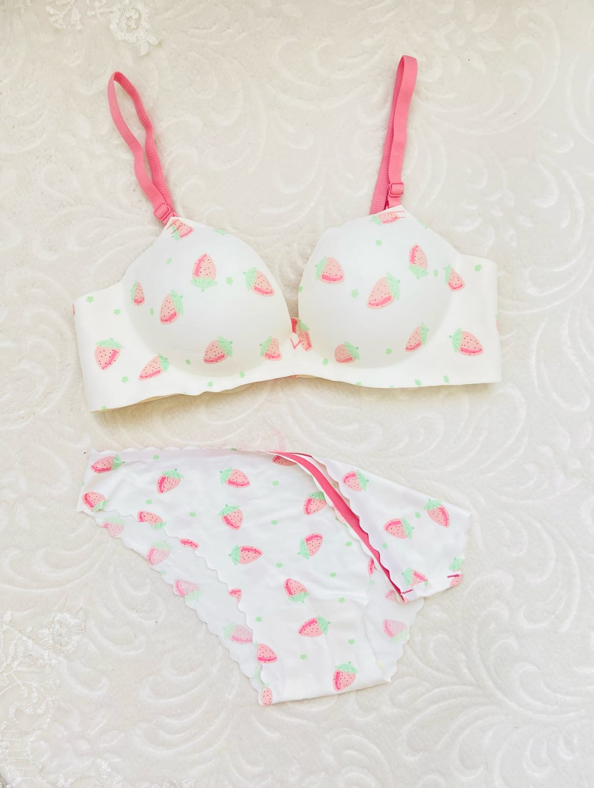 Botanical Bliss Seamless Bra & Panty Set