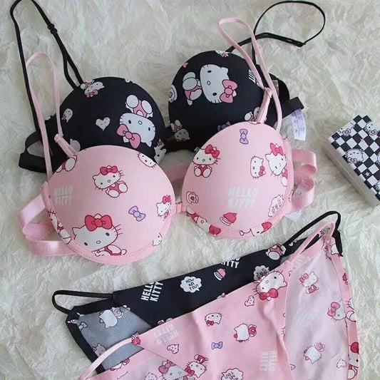 Kitty Printed Bra 💕