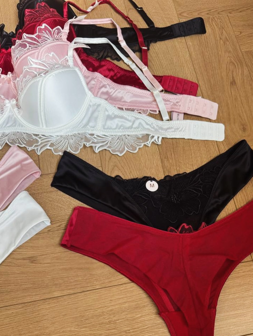 Floral Lace Padded Bra
