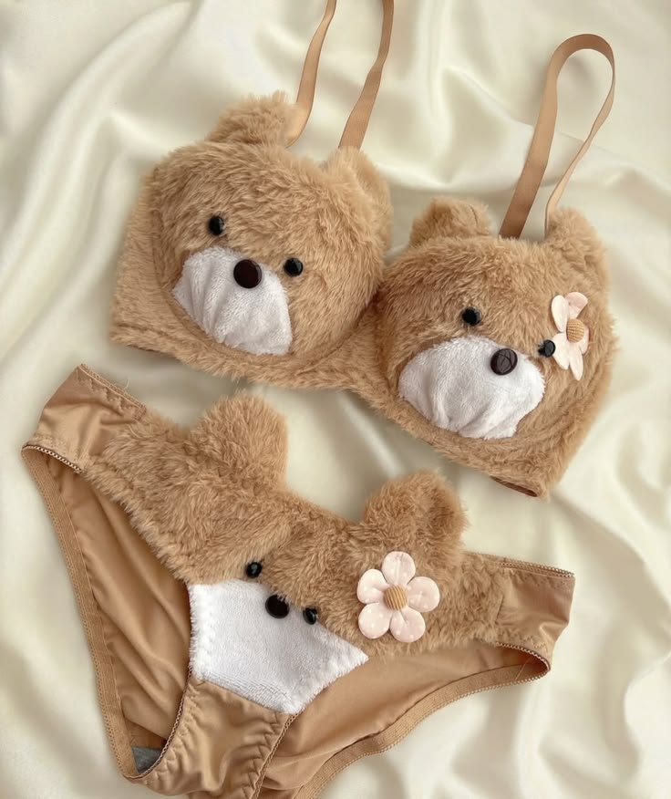 🐰 Cute Bunny Bra Set