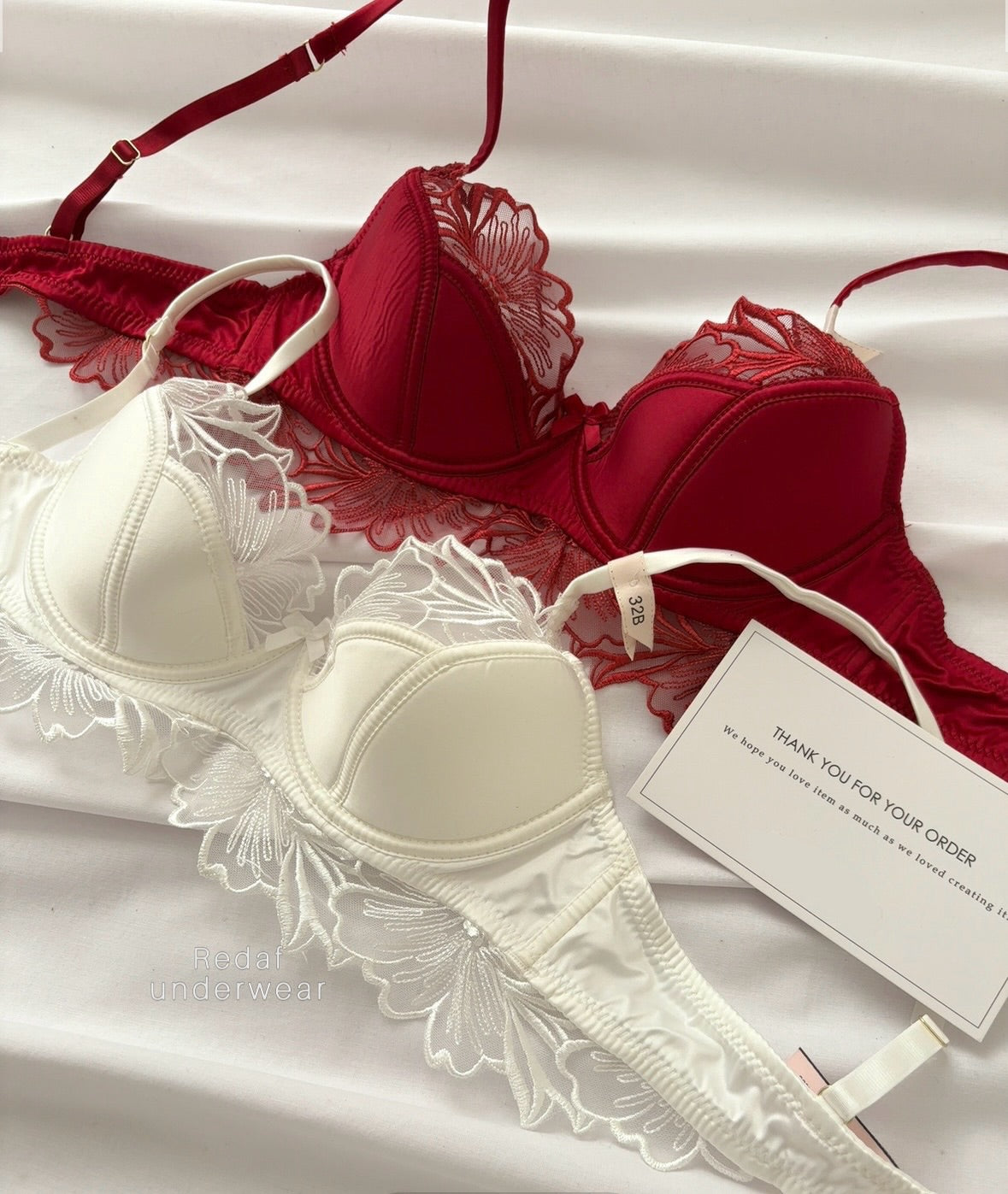 Floral Lace Padded Bra