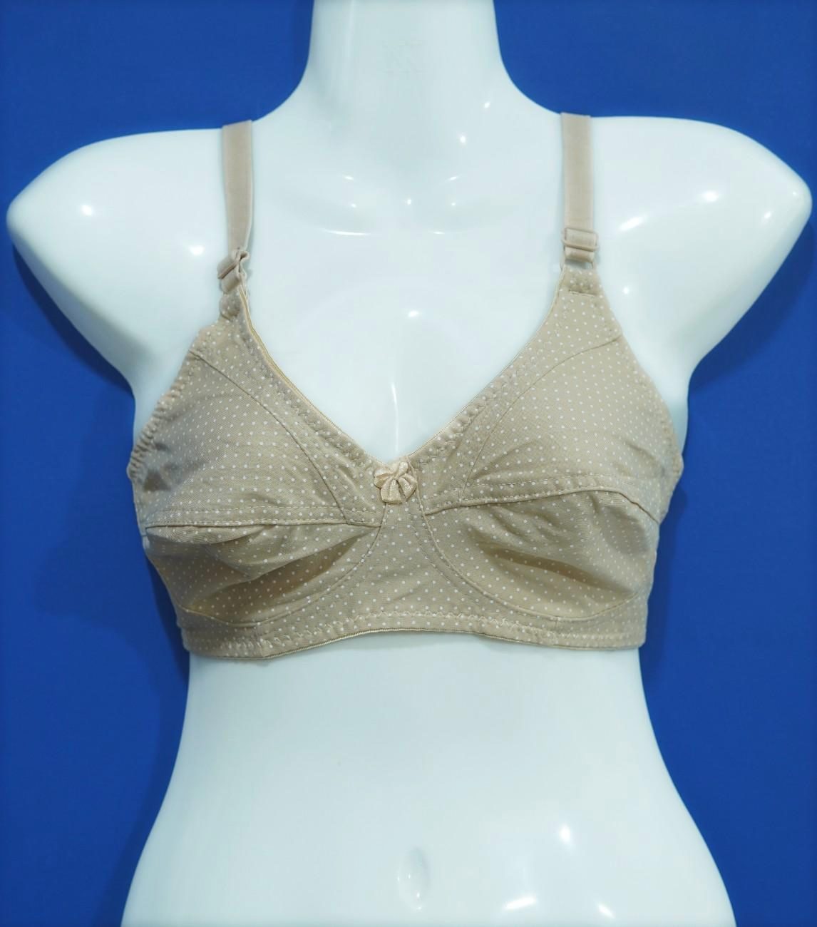 Dotted Wireless Bunyan bra