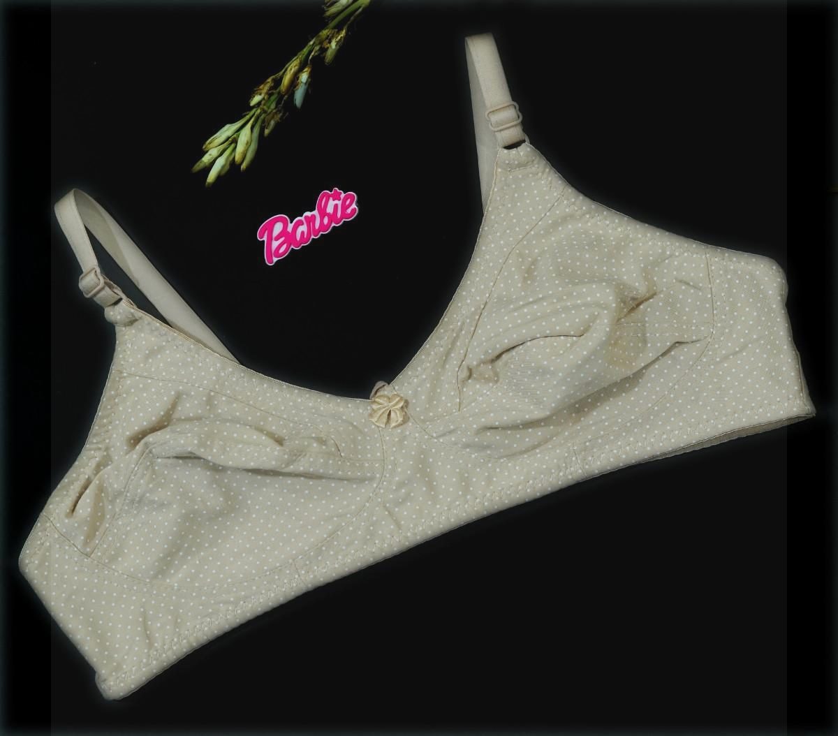 Dotted Wireless Bunyan bra