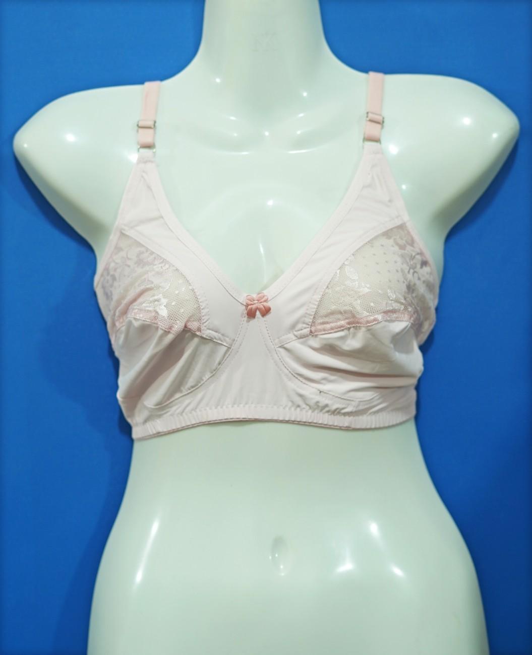 Silk Half Net Printed Bra Online