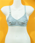 Silk Floral Non Padded Bra