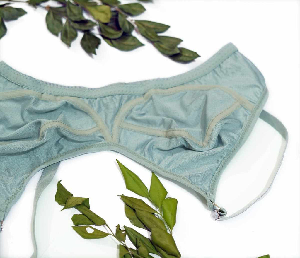 Silk Floral Non Padded Bra