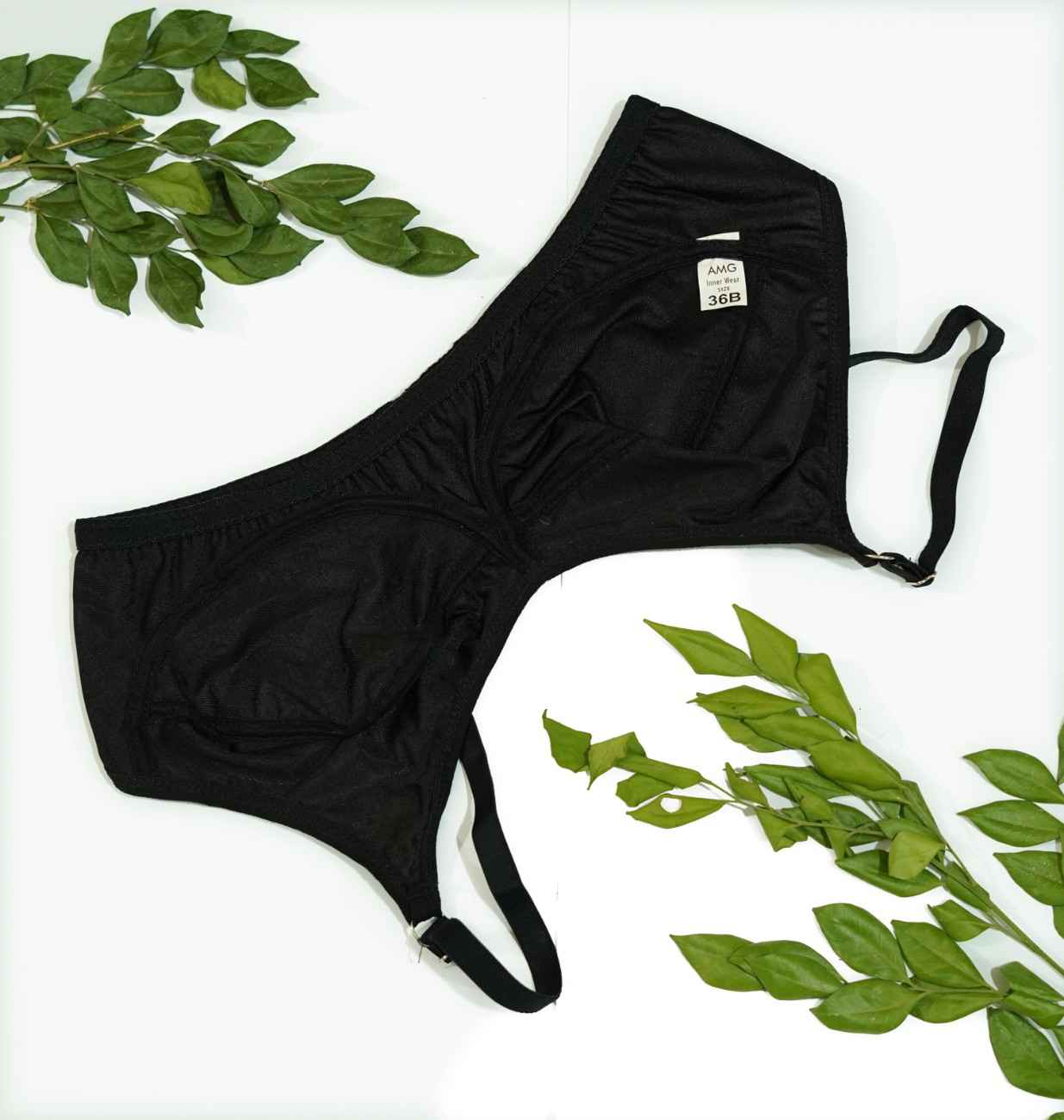 Silk Floral Non Padded Bra