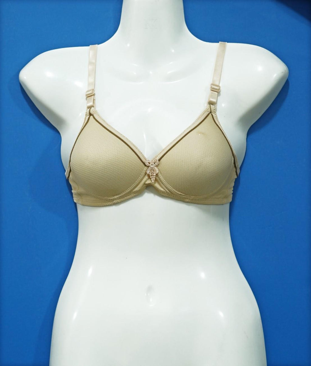 Dotted Comfy Soft Padded Bra