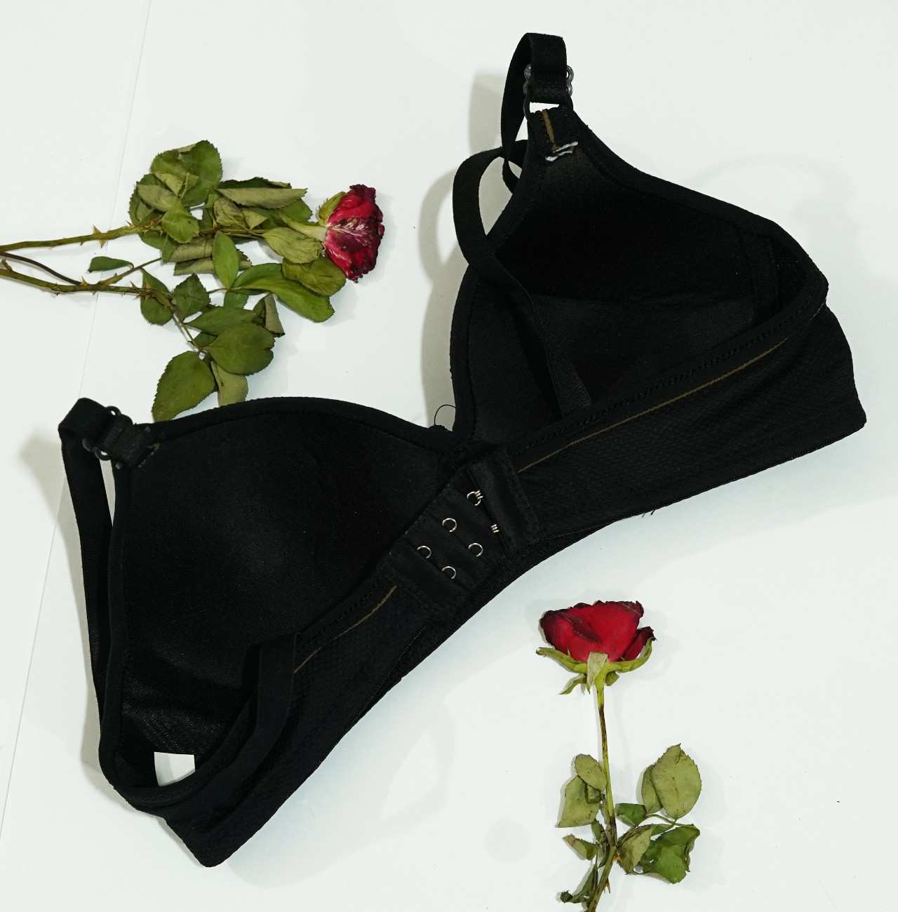 Dotted Comfy Soft Padded Bra