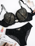 Intimate Elite Thin Padded Bra Underwear Set