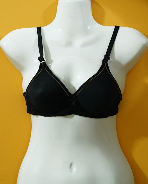 Dotted Comfy Soft Padded Bra